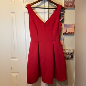 Slate & Willow Red Petal Dress, Size 8!